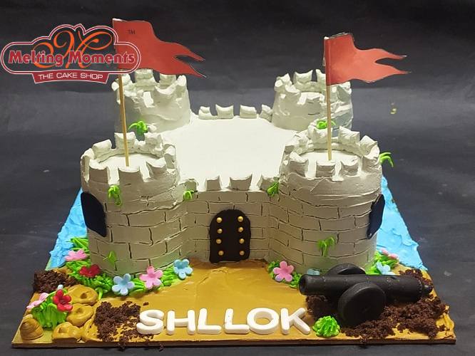 Fort Theme Cake