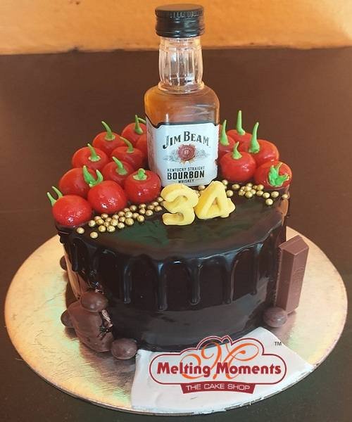 Bottle Theme Cake