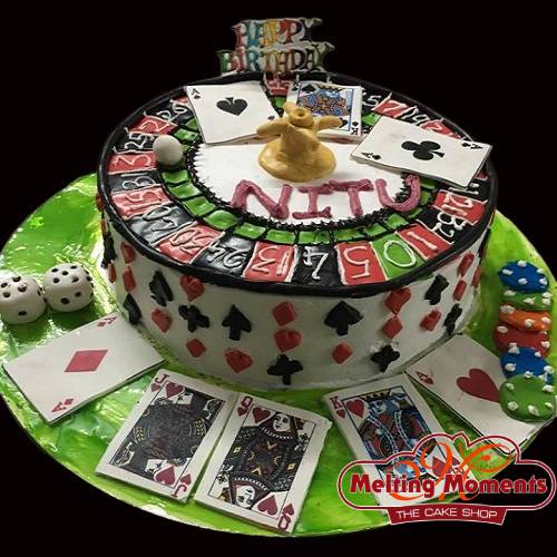Casino Theme Cake
