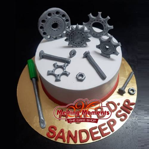 Mechanical Theme Cake