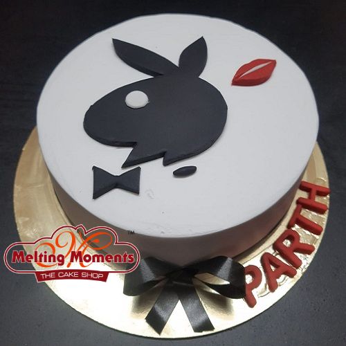 Playboy Theme Cake