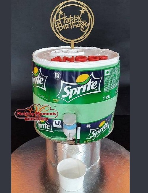 Sprite Theme Cake