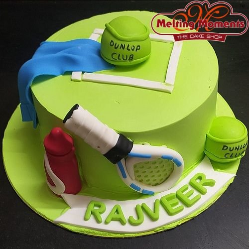Tennis Games Theme Cake