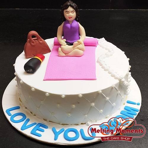 Yoga Theme Cake