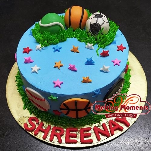 Games Theme Cake