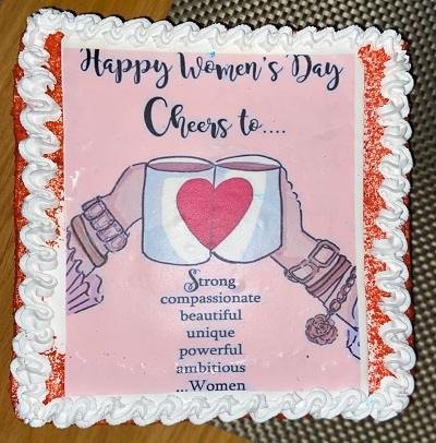 Womens Day Special Photo Cake