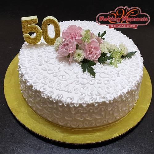 Celeberation of 50 Years Special Cake