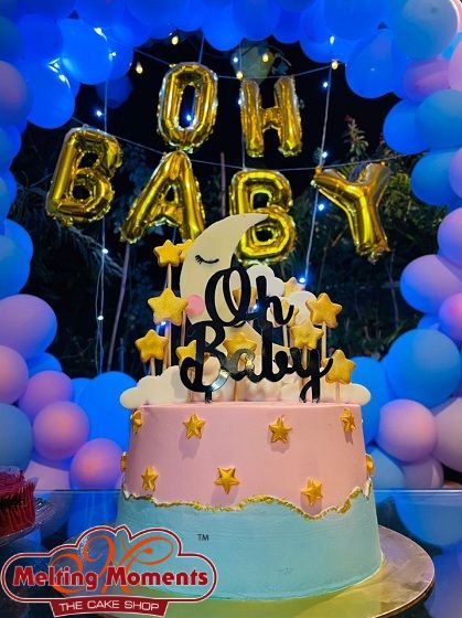 Oh Baby Shower Cake