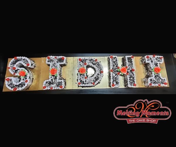 Melting Special Alphabet Cake