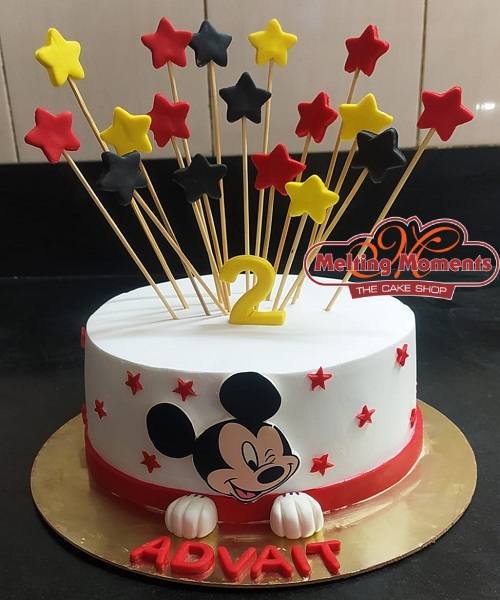 Mickey Theme Cake