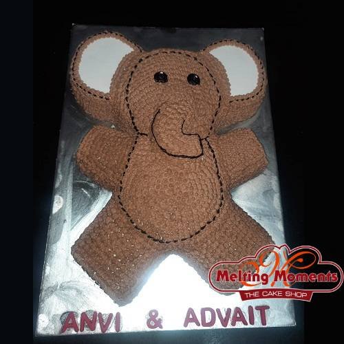 Elephant Shape Cake