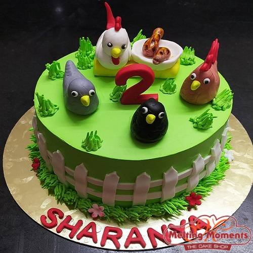 Hens Theme Cake