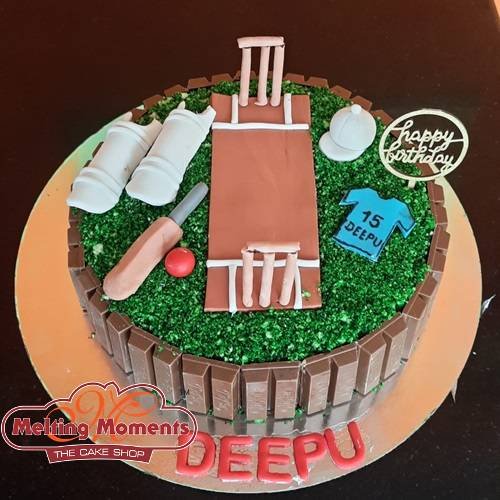 Kids Cricket Lover Cake