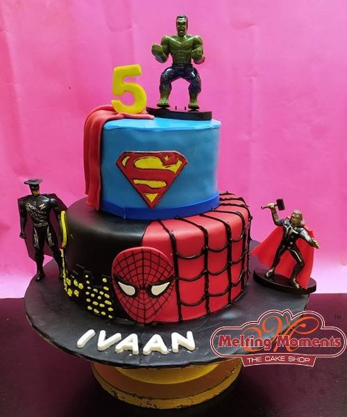 Kids Spider Cake