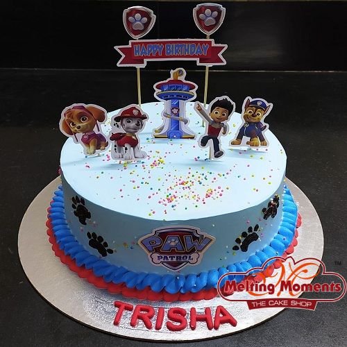 PAW Patrol Theme Cake