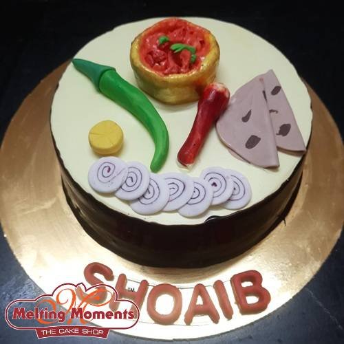 Fondant Fruit Lover Theme Cake