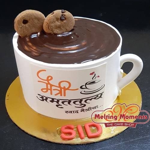 Fondant Cup Theme Cake