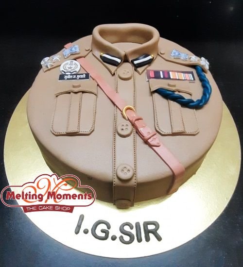 Police Theme Cake