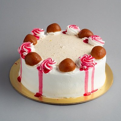 Gulabjam Cake