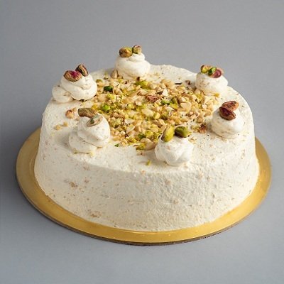 Pista Kulfi Cake